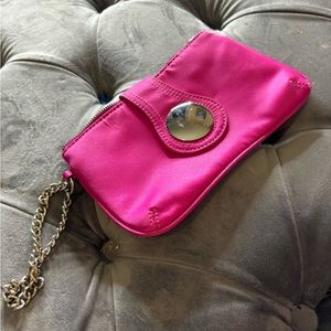 Pink wristlet cute fits phone pro
